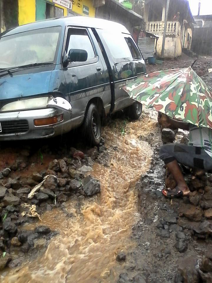 Anjouan / La route de Bazimini impraticable depuis hier